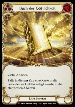 Tome of Divinity Card Front