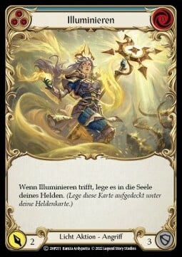 Illuminate - Blue Card Front