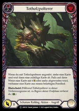 Deadwood Rumbler - Red Card Front