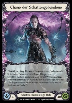 Chane, Bound by Shadow Card Front