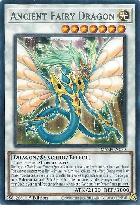 Ancient Fairy Dragon Card Front