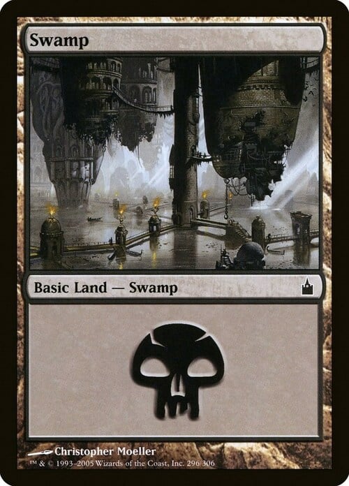 Swamp Card Front