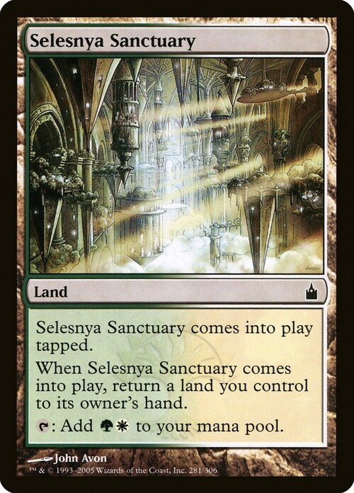 Selesnya Sanctuary Card Front