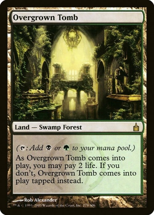 Overgrown Tomb Card Front