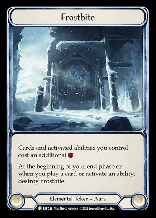 Frostbite Card Front