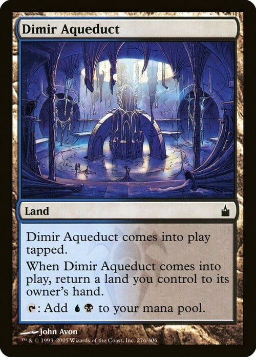 Dimir Aqueduct Card Front