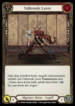 Nourishing Emptiness Card Front