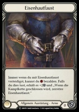 Ironhide Gauntlet Card Front