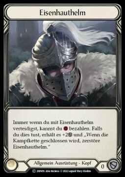 Ironhide Helm Card Front