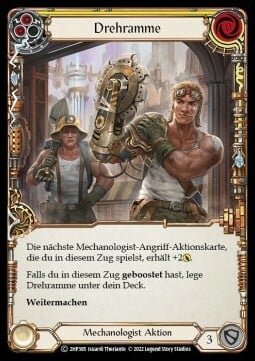 Rotary Ram - Yellow Card Front