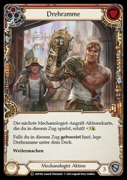 Rotary Ram - Red Card Front