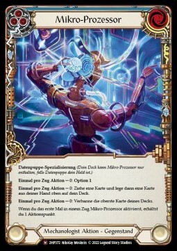 Micro-processor Card Front