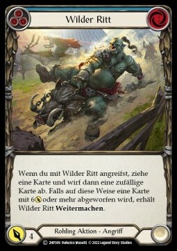 Wild Ride (Blue) Card Front