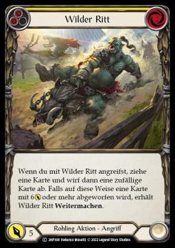 Wild Ride - Yellow History Pack 2 - Black Label | Flesh and Blood