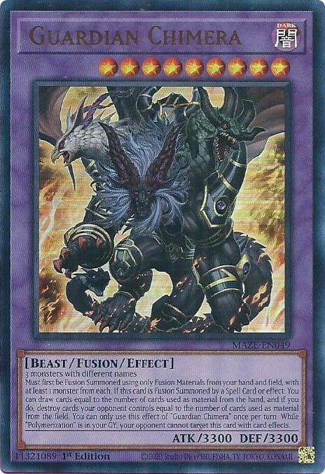 Guardian Chimera Card Front
