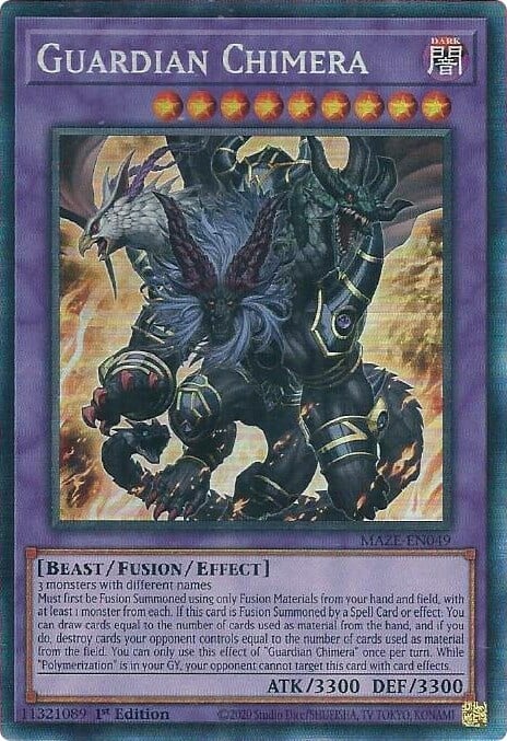 Guardian Chimera Card Front
