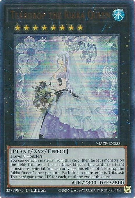 Teardrop the Rikka Queen Card Front