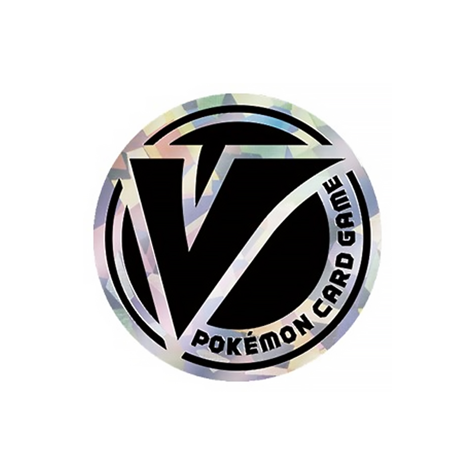 Silver Cracked Ice Pokémon V Coin