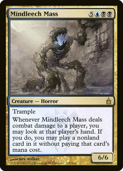 Mindleech Mass Card Front