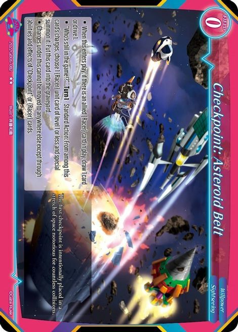 Checkpoint: Asteroid Belt Card Front