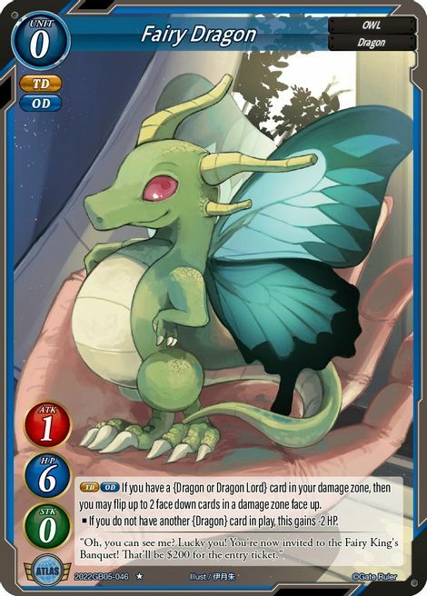 Fairy Dragon Card Front
