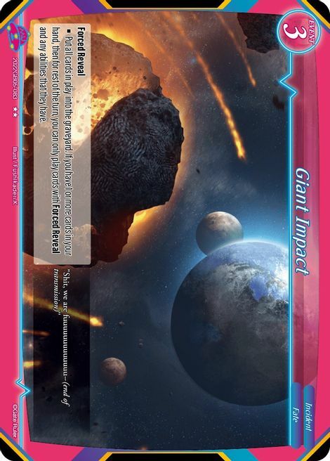 Giant Impact Card Front