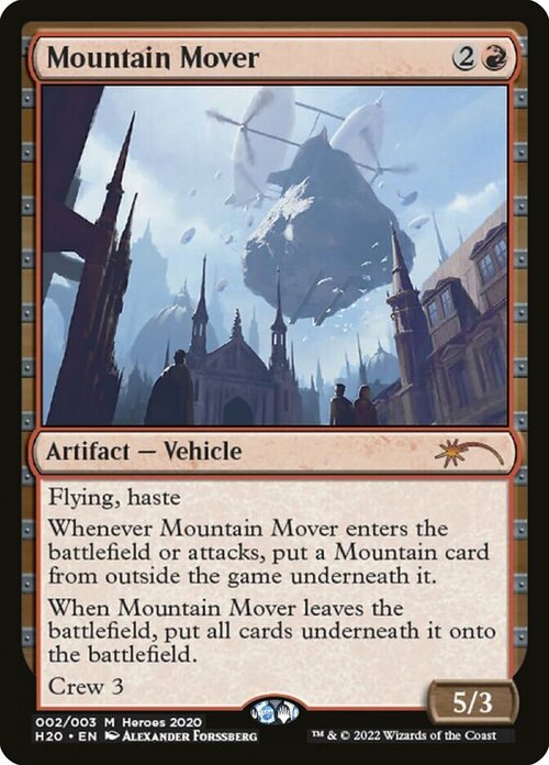Mountain Mover Card Front