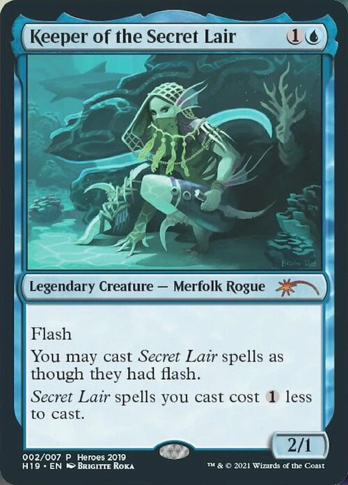 Keeper of the Secret Lair Card Front