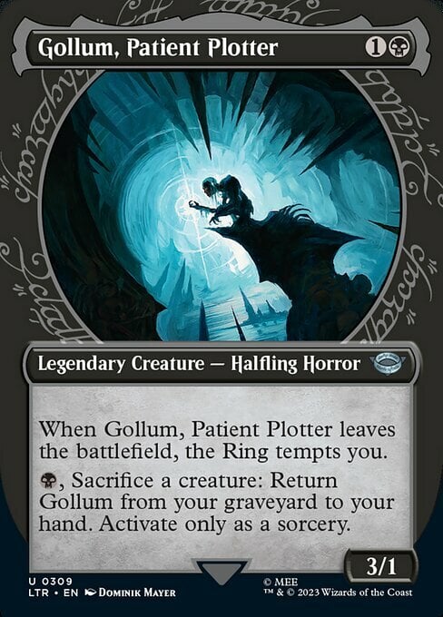 Gollum, Cospiratore Paziente Card Front
