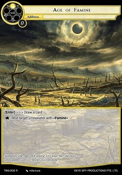 Age of Famine Card Front
