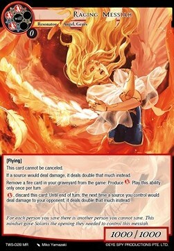 Raging Messiah Card Front