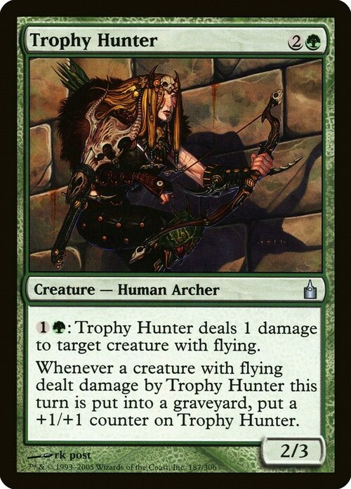 Trophy Hunter Card Front