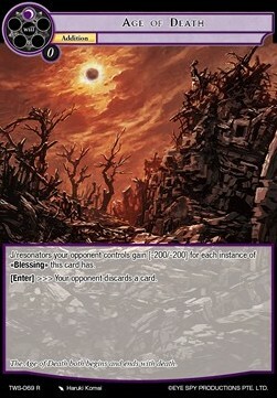 Age of Death Card Front