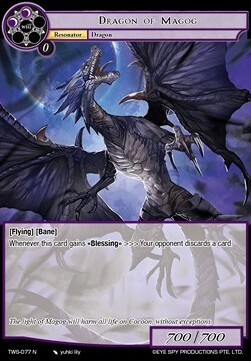 Dragon of Magog Card Front