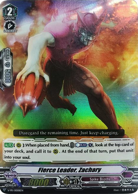 Fierce Leader, Zachary [G Format] Card Front