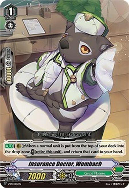 Insurance Doctor, Wombach [V Format] Card Front