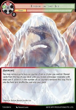 Terror in the Ice Card Front