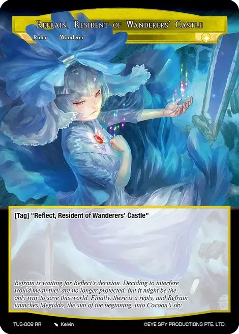 Refrain, Resident of Wanderers' Castle Card Front