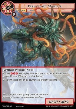 Permafrost Monster Card Front