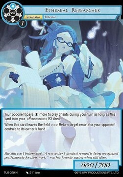 Ethereal Researcher Card Front