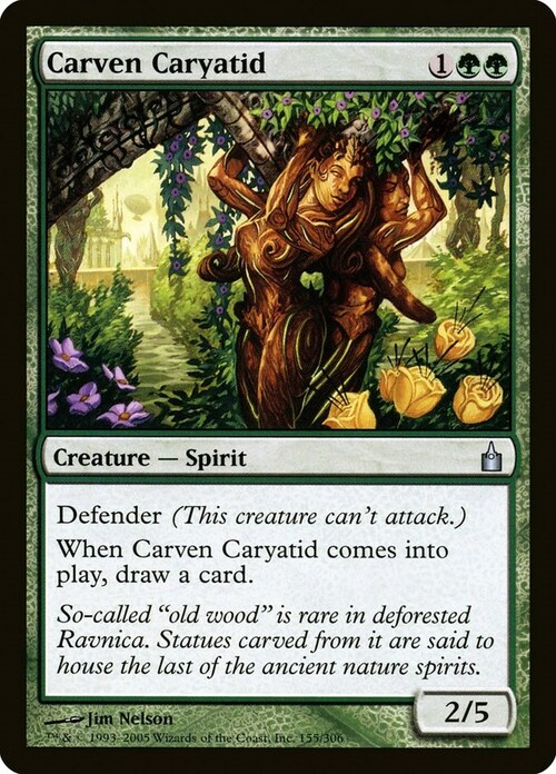 Carven Caryatid Card Front