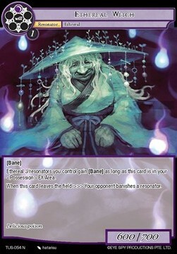 Ethereal Witch Card Front