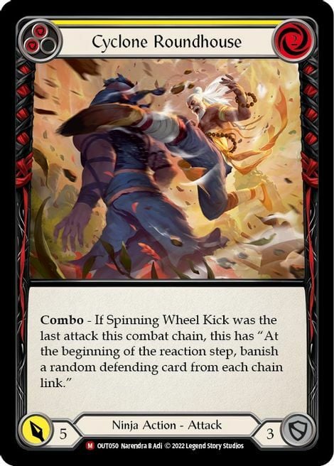 Cyclone Roundhouse Card Front