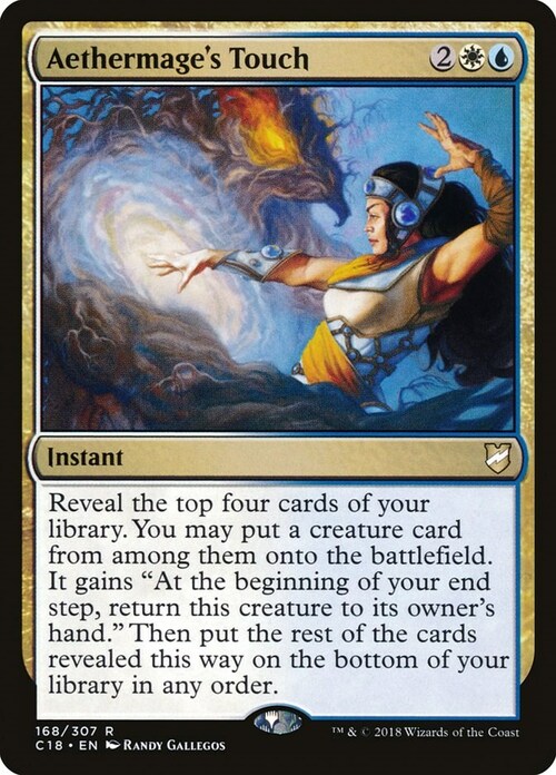 Aethermage's Touch Card Front
