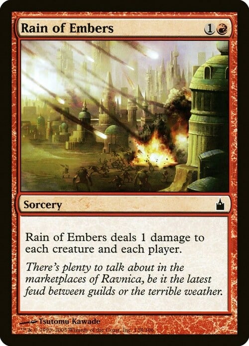 Rain of Embers Card Front