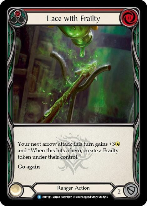 Impregnare di Fragilità Card Front