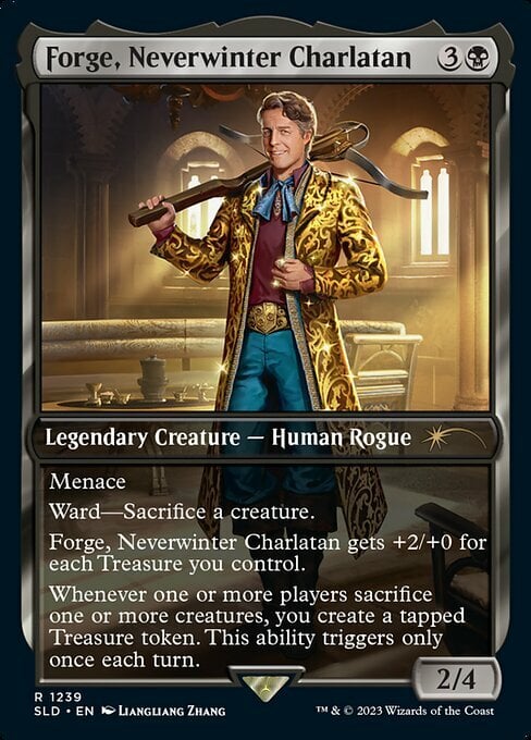 Forge, Neverwinter Charlatan Card Front