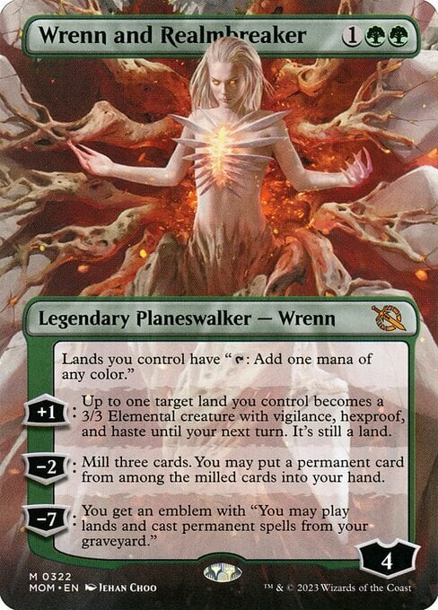 Wrenn and Realmbreaker Card Front