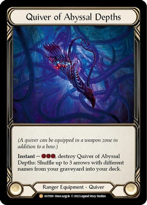 Quiver of Abyssal Depths Card Front