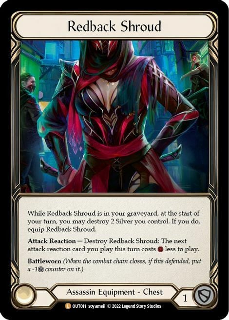 Redback Shroud Card Front